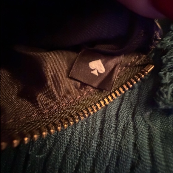 Kate Spade Black Textured Pouch - Picture 5 of 9